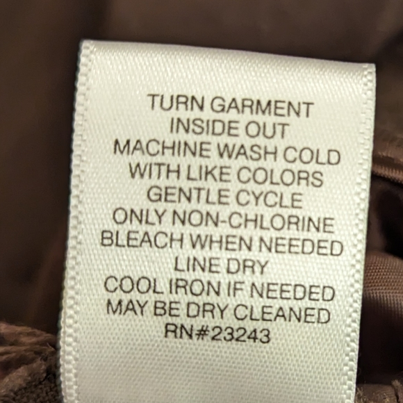 🗽7th Avenue Design Studio N.Y. & Company- Brown 95% Cotton, 5% Spandex Pants - Picture 6 of 8